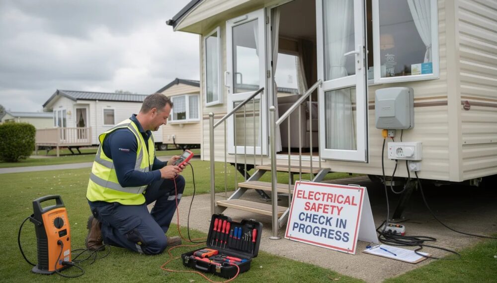 Essential safety checks for static caravans