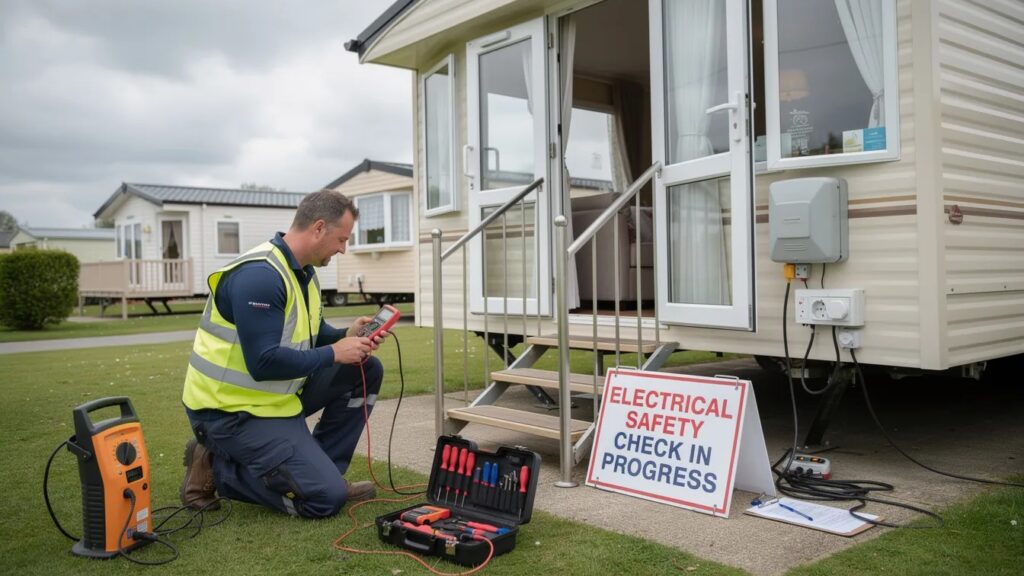 Essential safety checks for static caravans